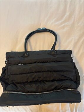 Kirkland Signature Black Quilted Tote Bag